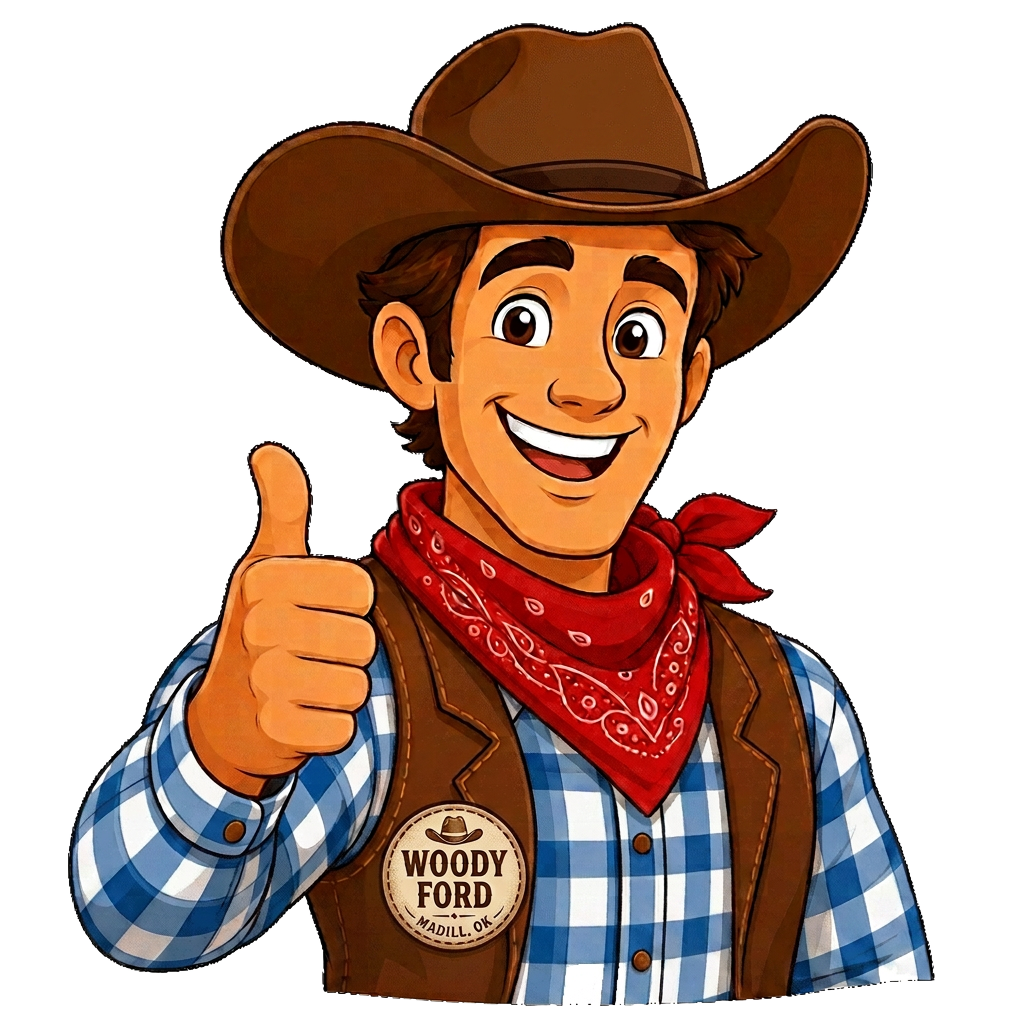 Woody the Cowboy, mascot of Woody Ford